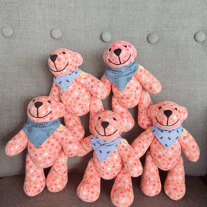 Little Bear -- Peach Dots