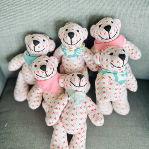 Little Bear -- White XOXO